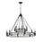 Z-Lite Dennison 18 Light Chandelier, Matte Black - 4005-18MB