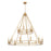 Z-Lite Dennison 18 Light Chandelier, Signature Brass - 4005-18SBR