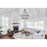 Z-Lite Dennison 20 Light 47.5" Chandelier, Matte Black/Matte Black