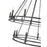 Z-Lite Dennison 20 Light 47.5" Chandelier, Matte Black/Matte Black