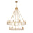 Z-Lite Dennison 20 Light Chandelier, Signature Brass - 4005-20SBR