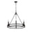 Z-Lite Dennison 6 Light Chandelier, Matte Black - 4005-6MB