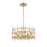 Z-Lite Garroway 6 Light 14" Chandelier, Aged Brass, Aged Brass - 4007-24AGBR
