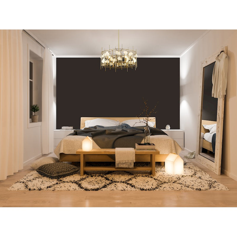 Z-Lite Garroway 6 Light 14" Chandelier, Aged Brass/Aged Brass