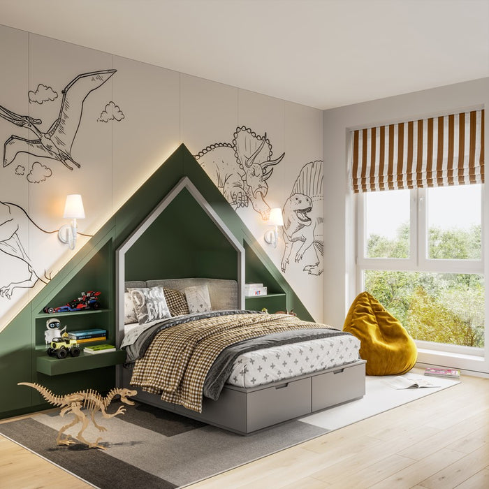 Z-Lite Claudelle 1 Light Curve Wall Sconce, Textured White/White