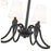 Z-Lite Claudelle 6 Light 32" Chandelier, Matte Black/White