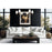 Z-Lite Claudelle 6Lt 46" Chandelier, Black/Modern Gold/White