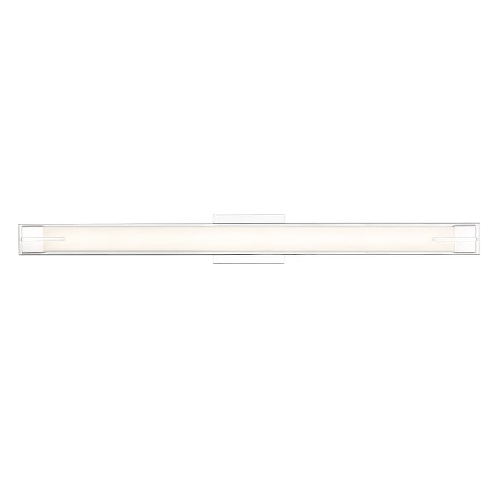 Z-Lite Chase 1 Light 43" Vanity, Chrome/Gloss Opal