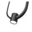 Z-Lite Saros 1 Light 7" Pendant, Matte Black/White