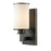 Z-Lite Savannah 1 Light Wall Sconce, Olde Bronze, Matte Opal - 413-1S