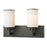Z-Lite Savannah 2 Light Vanity, Olde Bronze, Matte Opal - 413-2V