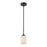 Z-Lite Cardinal 1 Light Mini Pendant, Olde Bronze, Matte Opal - 414MP