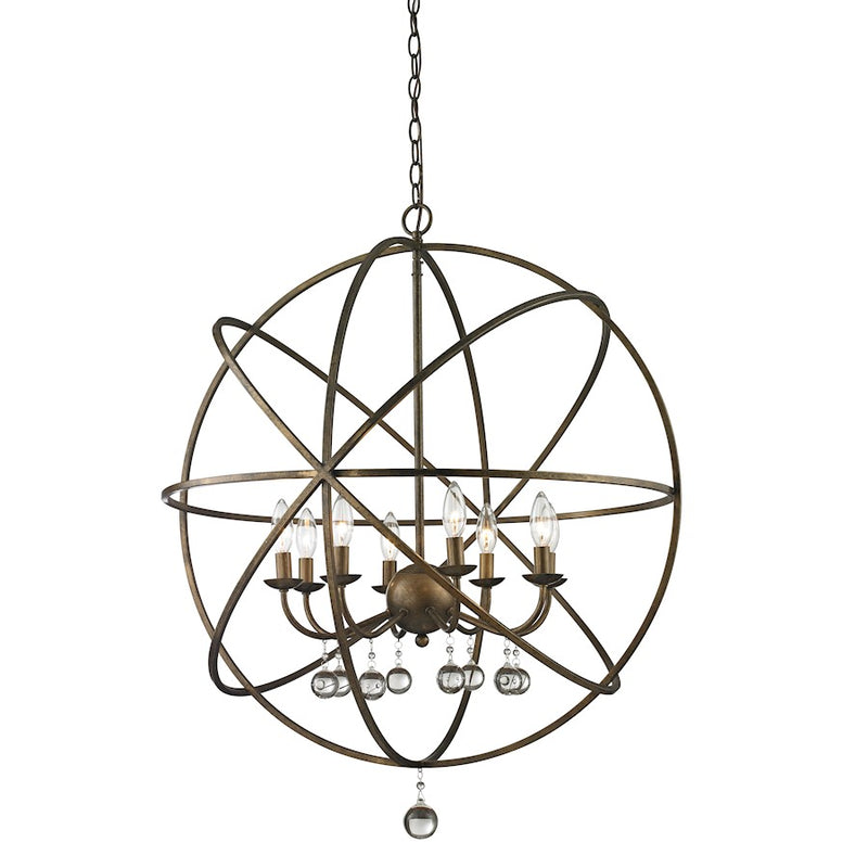 Z-Lite Acadia 8 Light Pendant, Golden Bronze - 416-30