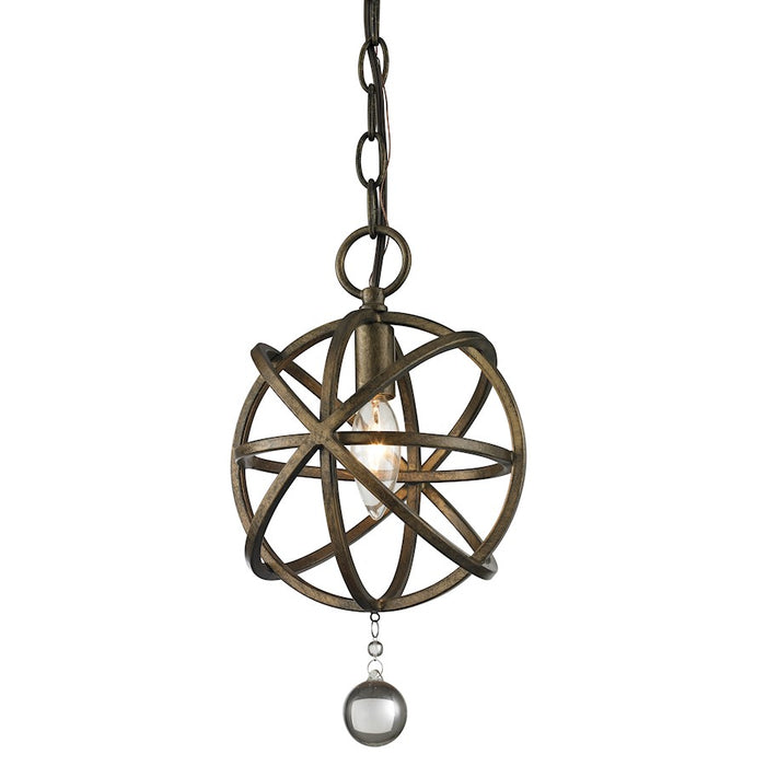 Z-Lite Acadia 1 Light Mini Pendant, Golden Bronze - 416-8