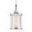 Z-Lite Willow 12 Light Chandelier, Chrome, Clear Out/Matte Opal In - 426-12-CH