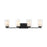 Z-Lite Willow Vanity, Matte Black, Inner White & Outer Clear