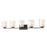 Z-Lite Willow 5 Light Vanity Light, Olde Bronze, Clear Out/Opal In - 426-5V-OB