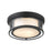 Z-Lite Willow 3 Light 6" Flush