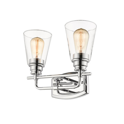Z-Lite Annora 2 Light Vanity, Chrome - 428-2V-CH