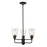 Z-Lite Annora 3 Light Chandelier, Olde Bronze, Clear - 428-3-OB