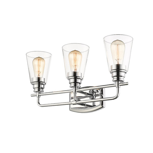 Z-Lite Annora 3 Light Vanity, Chrome - 428-3V-CH