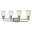 Z-Lite Annora 4 Light Vanity Light, Brushed Nickel, Clear - 428-4V-BN