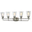 Z-Lite Annora 5 Light Vanity Light, Brushed Nickel, Clear - 428-5V-BN