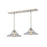 Z-Lite Annora 2 Light Island/Billiard Light 30x14x56.63", Nickel, Clear - 428MP14-2BN