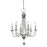 Z-Lite Serenade 6 Light Chandelier, Chrome - 429-6-CH