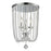 Z-Lite Serenade 3 Light Flush Mount, 14x18.5", Chrome - 429F14-CH