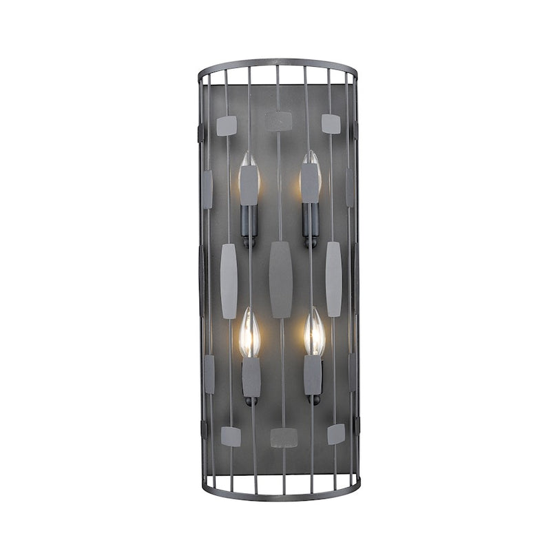Z-Lite Almet 4 Light Wall Sconce, Bronze - 430-4S-BRZ