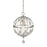 Z-Lite Almet 1 Light Pendant, Brushed Nickel - 430B12-BN