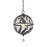 Z-Lite Almet 1 Light Pendant, Bronze - 430B12-BRZ