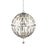 Z-Lite Almet 6 Light Pendant, 24.25x24.25x32.75", Brushed Nickel - 430B24-BN