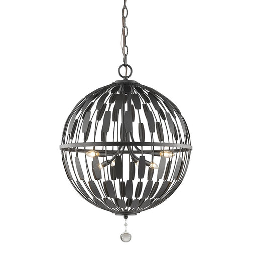 Z-Lite Almet 6 Light Pendant, 24.25x24.25x32.75", Bronze - 430B24-BRZ