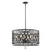 Z-Lite Almet 6 Light Pendant, 24x24x16.5", Bronze - 430D24-BRZ