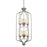 Z-Lite Cardinal 6 Light Pendant, Brushed Nickel, Matte Opal - 434-40-BN