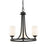 Z-Lite Bordeaux 3 Light Chandelier, Bronze, Matte Opal - 435-3BRZ