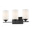 Z-Lite Bordeaux 3 Light Vanity Light, Bronze, Matte Opal - 435-3V-BRZ