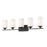 Z-Lite Bordeaux 5 Light Vanity Light, Bronze, Matte Opal - 435-5V-BRZ