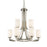 Z-Lite Bordeaux 9 Light Chandelier, Brushed Nickel, Matte Opal - 435-9BN