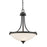 Z-Lite Bordeaux 3 Light Pendant, Bronze, Matte Opal - 435P-BRZ