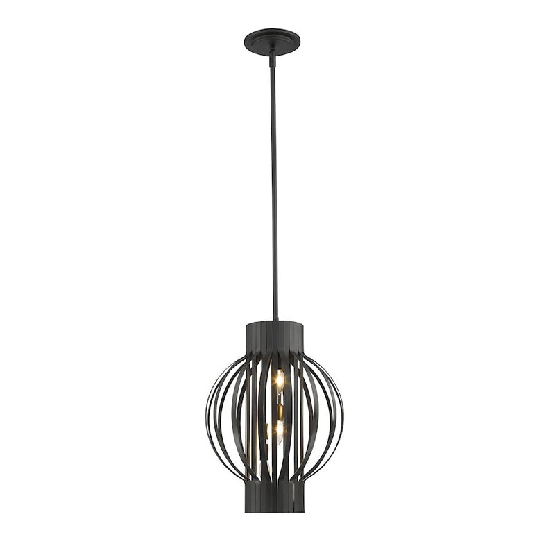 Z-Lite Moundou 3 Light Pendant, Bronze - 436-12BRZ
