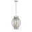 Z-Lite Moundou 4 Light Pendant, 16x16x22", Brushed Nickel - 436-16BN