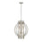 Z-Lite Moundou 6 Light Pendant, 20x20x26", Brushed Nickel - 436-20BN