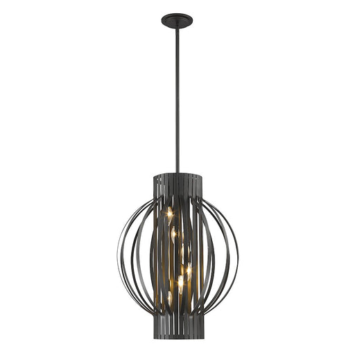 Z-Lite Moundou 6 Light Pendant, 20x20x26", Bronze - 436-20BRZ