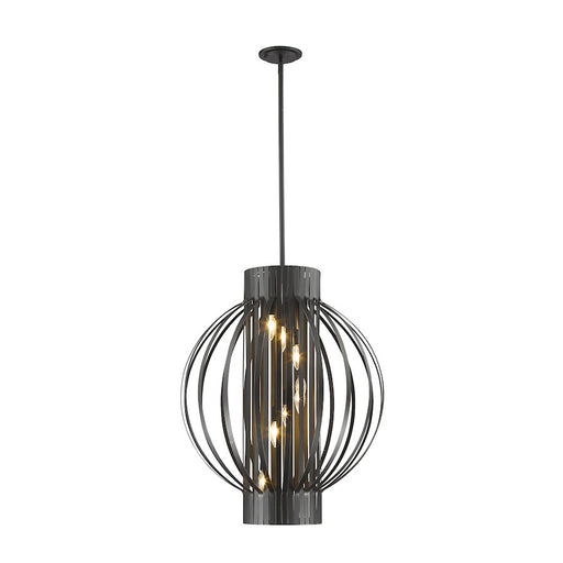Z-Lite Moundou 8 Light Pendant, Bronze - 436-24BRZ