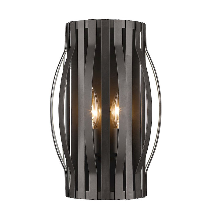 Z-Lite Moundou 2 Light Wall Sconce, Bronze - 436-2S-BRZ