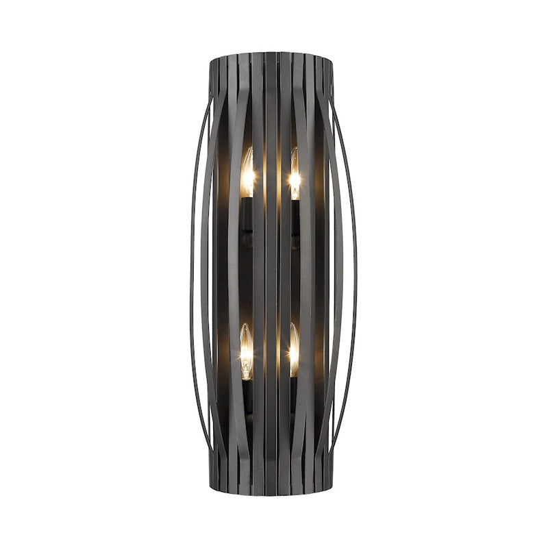 Z-Lite Moundou 4 Light Wall Sconce, Bronze - 436-4S-BRZ