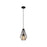 Z-Lite Quintus 1 Light 9.25" Mini Pendant, Plated Bronze